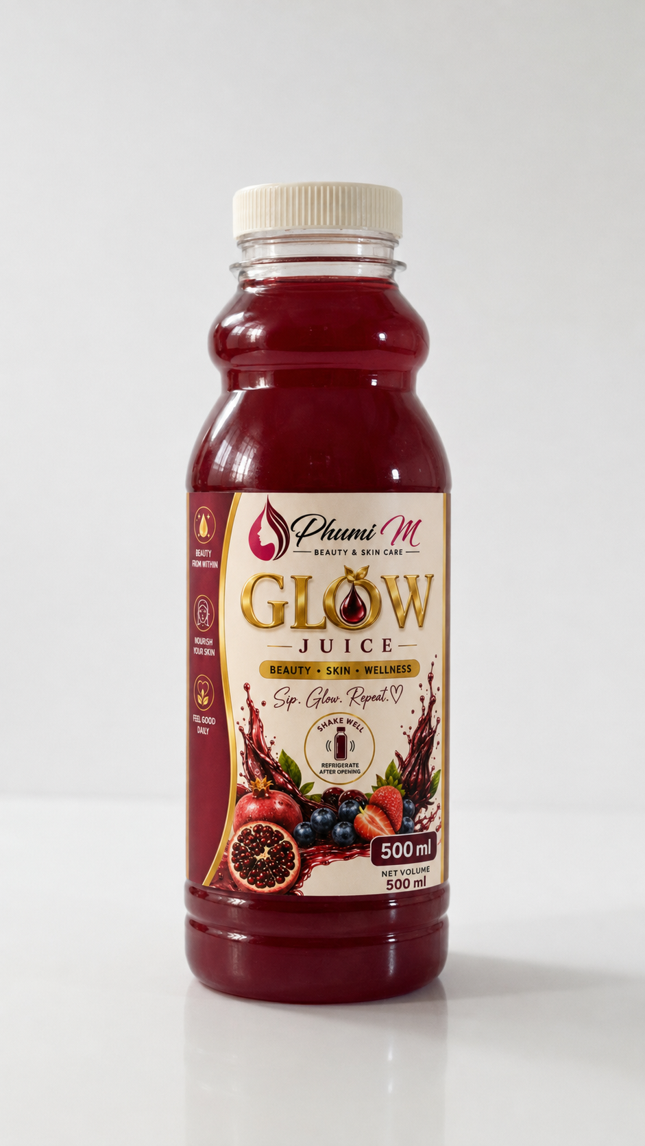 Phumi M Glow Juice 1 litre — authentic product photograph