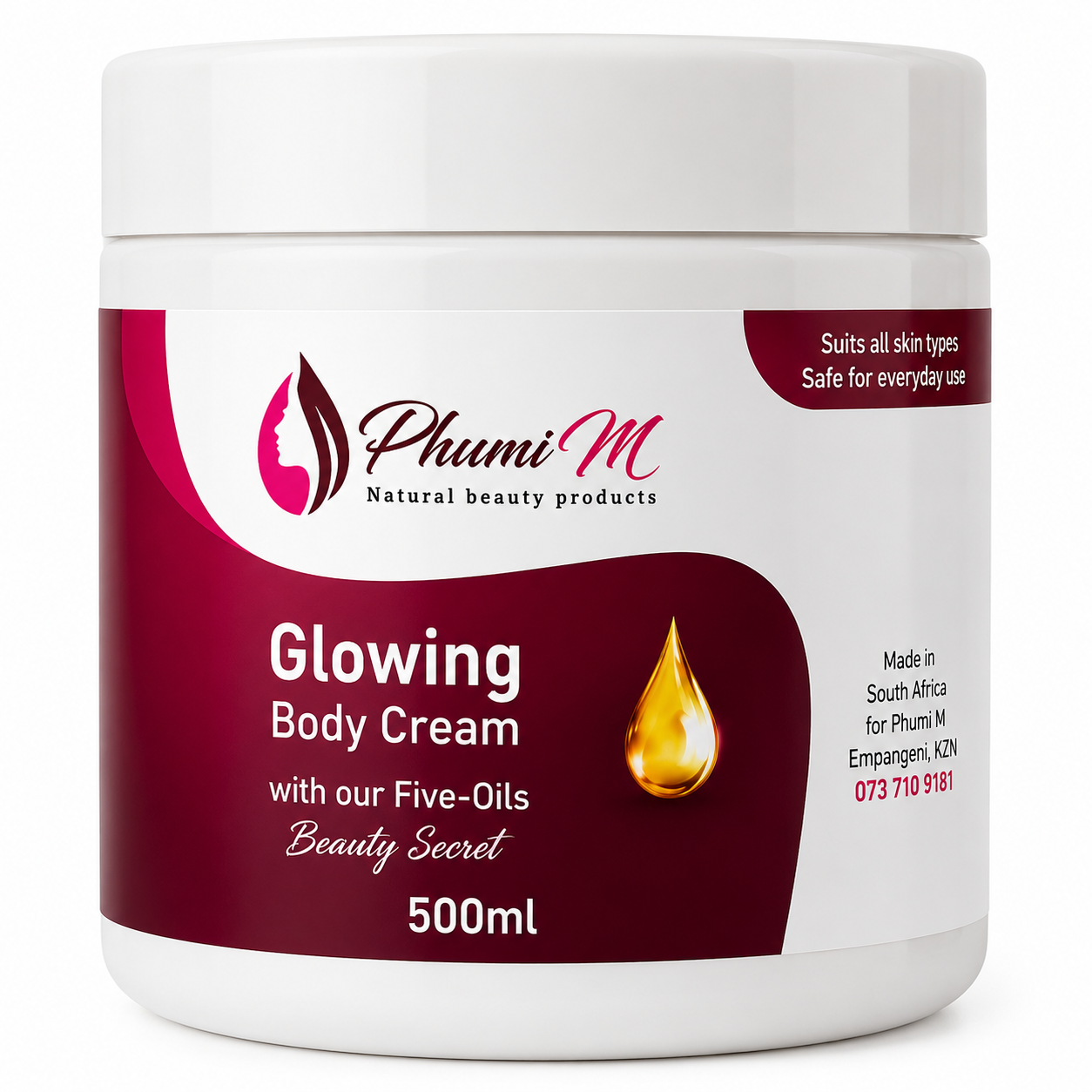 Body Glow — authentic Phumi M product photograph