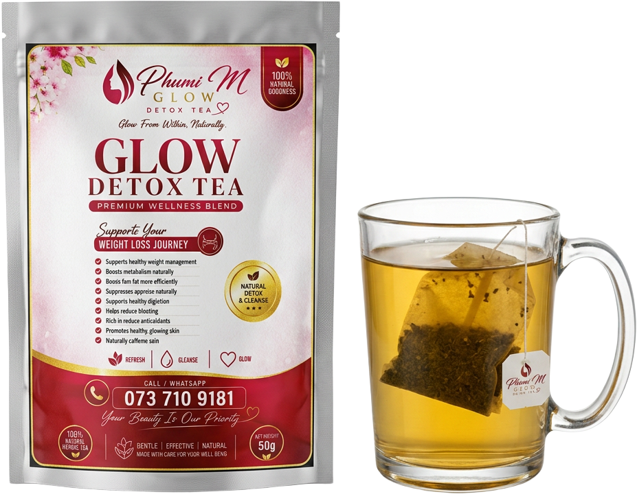 Phumi M Glow Detox Tea — 50 g — authentic Phumi M product photograph